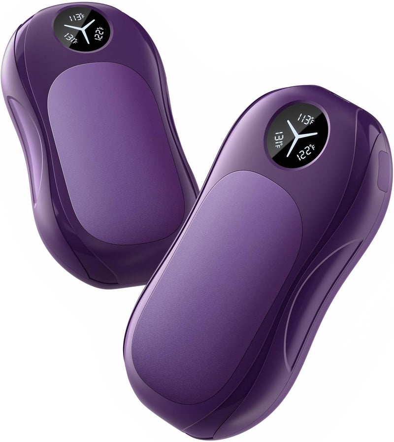 WHATOOK AI Hand Warmers Rechargeable: Magnetic 2 in 1 Electric Hand Warmers with USB Charging, Portable Reusable Pocket Heater, Men Women Gifts for Outdoors, Golfing, Hiking, Skiing, Hunting - Image 1